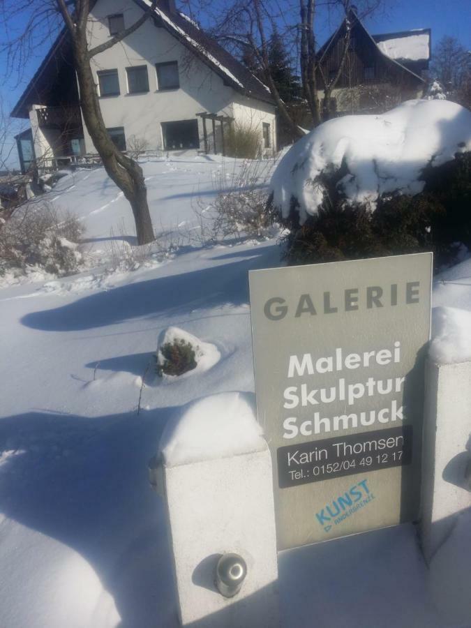 Ferienwohnungen Thomsen Bergdorf Pobershau Marienberg Exterior foto